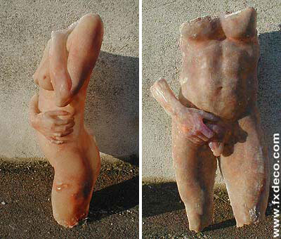 Sculpture corps femme homme