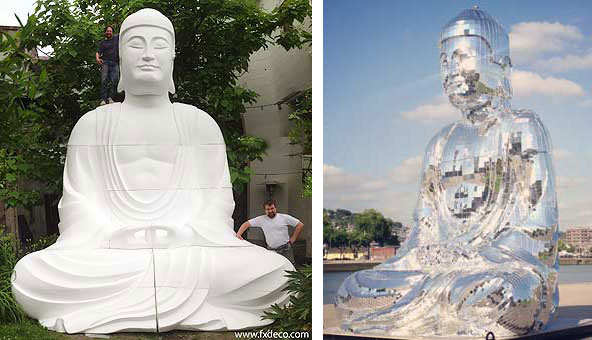 Sculpture Bouddha géant